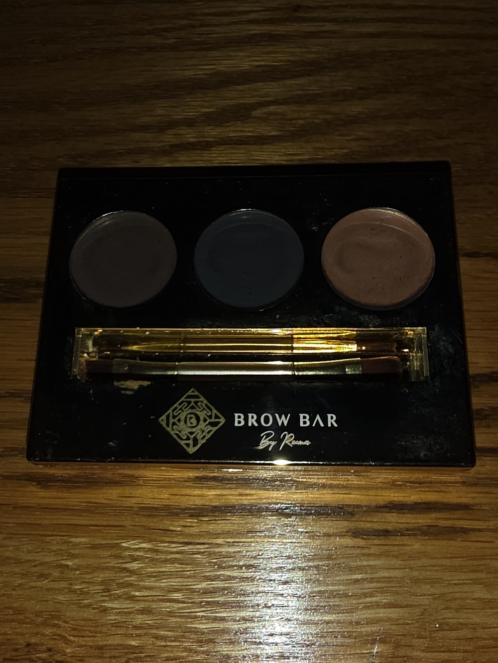 Brow Bar By Renaa Trio Brow Powder Palette - Brown, Black & Taupe